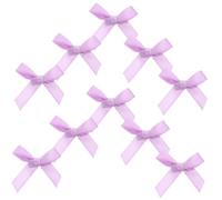 VILLFUL 20pcs Bow Hair Clips for Women Lightweight Ribbon Barrettes Comfortable Non-pulling Hairpins Stylish Purple Hair Accessories for Everyday and Special Occasions