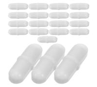 VILLFUL 20pcs Chemical Resistant Magnetic Stir Bars for Laboratory Equipment Stir Rods Uniform Mixing Magnetic Stirring Pellets for Scientific and Educational Chemistry Use