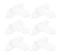 VILLFUL 20pcs Disposable Lightweight Eye Protection Masks for Travel and Home Use Comfortable Polyester Silk Feel Sleeping Eye Covers for Stress Relief and Light Blocking