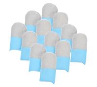 VILLFUL 20pcs Gaming Finger Sleeves Breathable Thumb Covers for Touchscreen Devices Sweat Resistant Mobile Game Accessories Comfortable Fit Ventilated Material Design