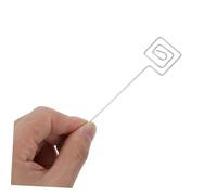 VILLFUL 20PCS Iron Floral Photo Clips Card Holders Metal Memo and Table Number Stands for Wedding Party Reception Decorations with Circle Flower Square Heart Shapes