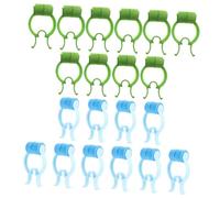 VILLFUL 20Pcs Nose Clips Portable Nasal Stopper for Breathing Exercise and Nosebleed Prevention Comfortable Fit for Various Nose Types Practical Home Use Accessory