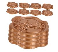 VILLFUL 20Pcs Self-adhesive Wax Seal Stickers Embossed Envelope Seals for Invitations Cards Wrapping Decorative Stickers for Birthdays Thanksgiving Parties