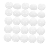 VILLFUL 20pcs Transparent Empty Vending Capsules Plastic Ball Containers for Mini DIY Crafts Birthday Party Supplies Fit Easy to Fill and Open Design