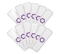 VILLFUL 20pcs Uv Testing Cards Identifying Uv Detection Papers Compact Portable for Daily Use