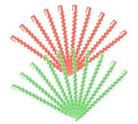 VILLFUL 22pcs Spiral Curl Rods for Hair Perming Solid Hair Rod Curlers with Secure Spiral Design Natural Curl Creation for Cold Perm Styling Resistant to Bending and Breaking for