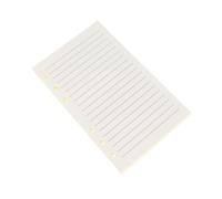 VILLFUL 240Pcs Loose Leaf Paper Refill Ring Binder Notebook White Lined Portable Inner Notebook Inserts for Diary Journaling Note Taking and Drawing Block