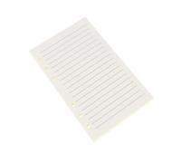 VILLFUL 240Pcs White Lined Loose Leaf Paper Refills Ring Binder Notebook Inserts Refillable Planner Filler for Notes Diary Finance Records