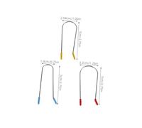 VILLFUL 24Pcs Hot Curler Clips Replacement Pins for Hot Rollers Assorted Durable Hair Roller Securing Clips for Home and Salon Use