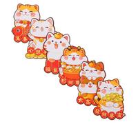 VILLFUL 24pcs Snake Year Red Envelopes Chinese Year Money Pack Classic Lucky Hong Bao for Lunar Festival Secure Cash Holder Vibrant Festive Color