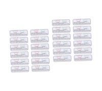 VILLFUL 24pcs Test Cards Indicator Cards UV Test Strips for Light Effects Tester Reusable UV Device