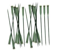 VILLFUL 25pcs Plastic Flower Stem Water Tubes for Orchids and Flowers, 30cm Extendable Floral Accessories with Caps, Easy High Difficulty Grafting, for Gardening Creations and Long