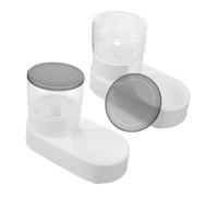 VILLFUL 2pcs Automatic Pet Feeder Water Dispenser Cat Feeder Non-spill Design Convenient and Practical for Cats and Dogs Smooth for Comfort Easy to Use