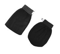 VILLFUL 2pcs Bathing Gloves Exfoliating Body Scrubber Mitts for Shower Gentle Material Removes Dead Skin and Dirt Produces Rich Bubbles Suitable for Home Bathroom Use