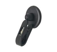 VILLFUL 2pcs Black Abs Self-Adhesive Car Door Access Clip Multi-Function Ticket Holder with Rotation for Vehicle Notes and Cards Organizer