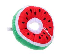 VILLFUL 2pcs Cat Recovery Collar Watermelon Design Cone Collar for Cats Soft and Comfortable Polyester Pet Cone Prevents Licking and Scratching Wounds