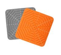VILLFUL 2pcs Chicken Nest Pads Washable Silicone Nesting Box Liners Durable Non Slip Chicken Coop Bedding Mats Safe and Versatile Egg Protection