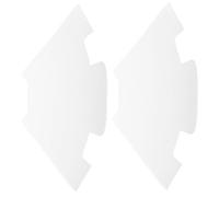 VILLFUL 2pcs Clear Quilting Templates: Non-Slip Acrylic Sewing Stencils for Patchwork & Key Holder Projects - Tools for Quilted Bag & Home Accessory Crafting