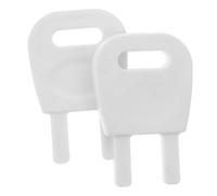 VILLFUL 2pcs Commercial Paper Roll Dispenser Key Toilet Paper Dispenser Replacement Keys Sleek Practical Design for Easy Access Essential for Efficient Restroom Maintenance