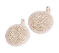 VILLFUL 2pcs Exfoliating Body Scrubber Towels Bubble Making Bath Balls for Gentle Skin Cleansing and Comfortable Dirt Removal for Full Body Use