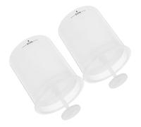 VILLFUL 2pcs Face Wash Foam Maker Cups for Home and Travel Efficient Facial Cleansing Bubble Foamer Compact Portable Face Cleaning Foam Cups Saves Cleanser