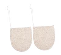 VILLFUL 2Pcs Facial Cleansing Sponge Exfoliating Face Wash Glove Soft and Durable Skin Care Tool for Deep Cleaning and Makeup Removal
