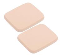 VILLFUL 2pcs Facial Puff Sponge Dry Wet Use Cosmetic Powder Puff for Foundation Concealer Makeup Blender Soft Smooth Application for Home Salon Travel