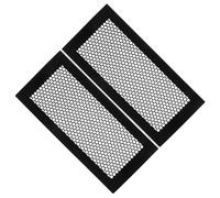 VILLFUL 2Pcs Flexible Xin Floor Vent Cover Silicone HVAC Heat Register Insert with Honeycomb Mesh for Home Rv Wall Ceiling Airflow Deflector