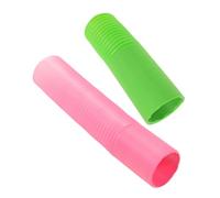 VILLFUL 2pcs Foldable Hamster Tunnel Tubes Plastic Small Pet Play Tunnels Collapsible Hideout for Hamsters Gerbils Hedgehogs Indoor Training Toy
