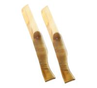 VILLFUL 2pcs Foldable Static-resistant Horn Hair Comb Portable Travel Hair Brush for Women Lightweight Multifunctional Styling and Scalp Massage Compact Space-saving Design