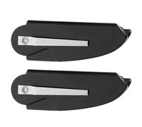 VILLFUL 2pcs Handmade Beard Comb Folding Pocket Comb Portable Travel for Hair Styling Foldable Beard Brush Small Mustache
