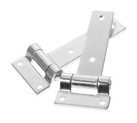 VILLFUL 2pcs Heavy Duty Reinforced Hinges for Cabinets Corrosion-Resistant Carbon Steel for Industrial Storage and Electrical Boxes Enhanced Stability and Durability