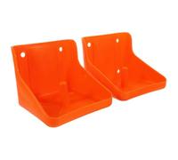 VILLFUL 2pcs Horse Salt Lick Holders Professional Feeders for Sheep Horses Grit Salt Box