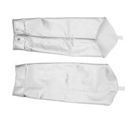 VILLFUL 2pcs Insulated Arm Guard Insulation Sleeve Welding Arm Sleeve Heat Resistant for Heat-resistant Protective Outer Protectors Aluminum Foil Silver