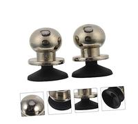 VILLFUL 2pcs Large Silver Phone Game Joystick and Trigger Buttons for Mobile Tablet Metal Game Assistant Controller for Shooting Compatible with Smartphone Gaming