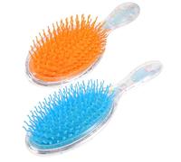 VILLFUL 2Pcs Paddle Hair Brush Comb for Women and Detangling Massage Scalp Stimulating Comb with Ergonomic Grip Suitable for Thin to Thick Hair Styling