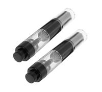 VILLFUL 2pcs Refillable Powder Foundation Brush with Press to Dispense Bottle Retractable Makeup Brush for Even Loose Powder Application Soft Skin Friendly Bristles