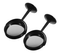 VILLFUL 2pcs Rotatable Standing Concave Convex Mirror Optical Lens Laboratory Experimental Tool for Physics Teaching Research Multiangle Observation Space-saving Design