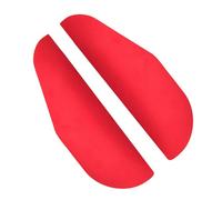 VILLFUL 2pcs Side Mirror Visor Rear Mirror Rain Guard for Car, Aluminium Alloy, Red, Rain Protection, Flexible, Sunny Days