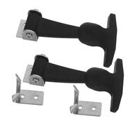 VILLFUL 2pcs Stainless Steel Adjustable Draw Latch with Integrated Locking for Industrial Equipment Toolboxes Aviation Cases Heavy Machinery Flexible T Handle Hasp for Outdoor and Cabinet