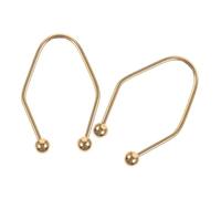 VILLFUL 2pcs Stainless Steel Facial Dimple Maker Clips for Cheek Dimple Training Comfortable Exercisers for Precise Face Sculpting Lightweight and Portable Tools