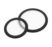 VILLFUL 2pcs Stethoscope Bell Covers Replacement Diaphragms PVC Floating Membrane for Adult and Pediatric Stethoscopes Easy to Install Medical Accessories
