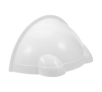 VILLFUL 2pcs Toilet Splash Guard for Squat Toilets Pee Deflector Splash Prevention for Boys Potty Training Home and Public Restrooms Stable White