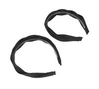 VILLFUL 2Pcs Wide Braided Cross Headbands Retro Twisted Hairbands Hair Accessories for Women Solid Color Stylish Hairbands for Various Hairstyles Idea for Birthdays and Holidays