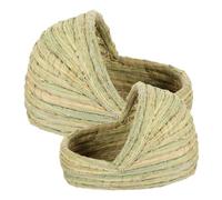 VILLFUL 2pcs Woven Chicken Nest for Chickens and Pets Comfortable Laying House Cozy for Use