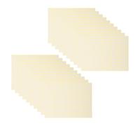 VILLFUL 30 Sheets White Self-Adhesive Small Paper Blank Labels Sheet Writable Coding Stickers for Organizing Crafts Office School Pricing Tags