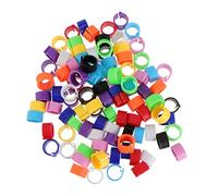 VILLFUL 300pcs Clip Leg Rings for Chickens Ducks and Poultry Mixed Leg Bands for Easy Identification of Birds and Breeds for Poultry Management