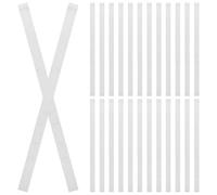 VILLFUL 30pcs Book Binding Glue Strips Mesh Backing Adhesive Spines for Crafting Scrapbooking and Binding Textbooks Hold for Daily Use and Easy Application