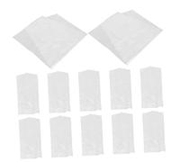 VILLFUL 30pcs Lightweight Transparent Garment Bags for Clothes Protection with Open Bottom and Shoulder Shape Clear Dust Covers for Suit Dress and Wardrobe Storage for Travel and Home Use