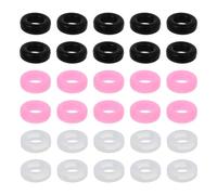 VILLFUL 30pcs Silicone Ear Hooks Non-slip round Retainers Design to Stop Sliding down Nose and Random Color